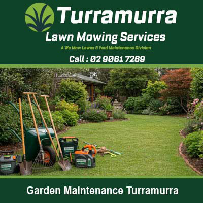 Professional gardening equipment and tools in Turramurra