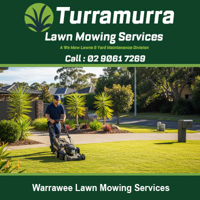 Professional lawn mowing services in Warrawee NSW by Turramurra Lawn Mowing Services