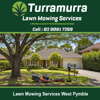 Quality lawn care mower ready for service at family home in West Pymble